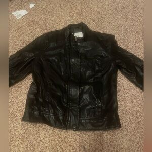 leather jacket